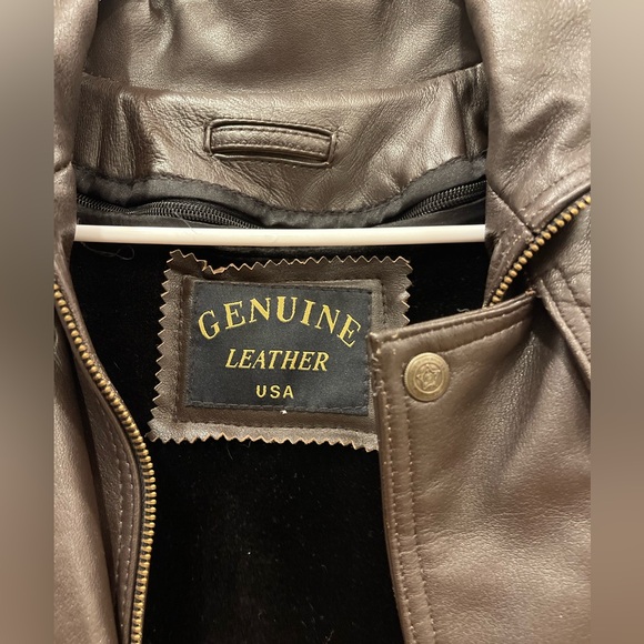 Men's Brown Jacket - Picture 9 of 11